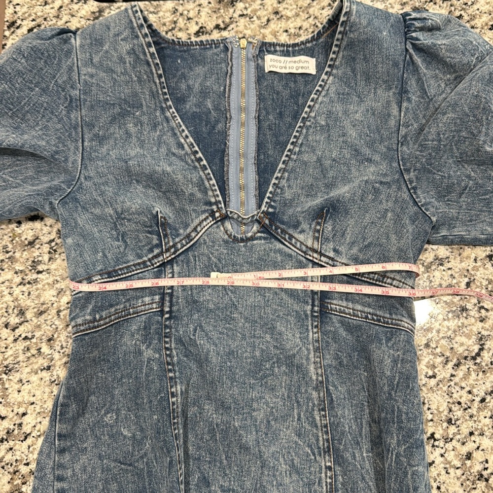 ZOCO denim dress medium! - Picture 5 of 8